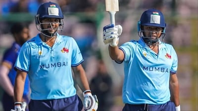 Sarfaraz Khan scored 157 runs from 75 balls for Mumbai in Vijay Hazare Trophy. (Picture Credit: Instagram)