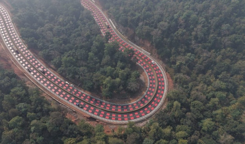 This unique stretch is part of the Jabalpur–Bhopal National Highway. Nearly 12 kilometres of the route passes through two major wildlife zones. This unique stretch is part of the Jabalpur–Bhopal National Highway. Nearly 12 kilometres of the route passes through two major wildlife zones.
