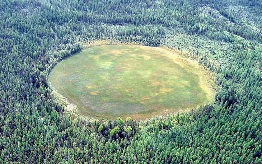 The blast released enough energy to flatten approximately 80 million trees over an area of 2,150 square km. Several reindeer were killed. Witnesses reported they saw a fireball, nearly as bright as the sun, moving across the sky before the impact.