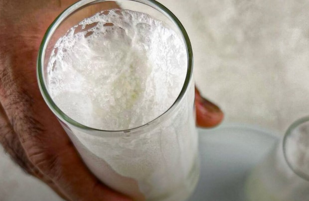 Making doodh soda at home is simple. Use well-chilled milk, add sugar if needed, slowly pour soda down the glass side, stir once, and drink immediately while the bubbles stay light.