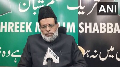 Tehreek Muslim Shabban president Mushtaq Malik announced a Babri memorial in Greater Hyderabad, sparking BJP criticism and political tensions similar to events in Murshidabad. (Pic: ANI)