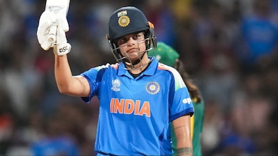 Shafali Verma breaks record of most runs in a T20I series for Indian women's cricket team. (Picture Credit: PTI)