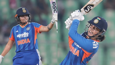 Shafali Verma and Smriti Mandhana added another accolade to their name.(BCCI Photo)