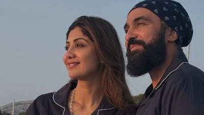 Shilpa Shetty often shared lovely pictures with Raj.