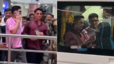 Shubman Gill lands in Bhubaneswar