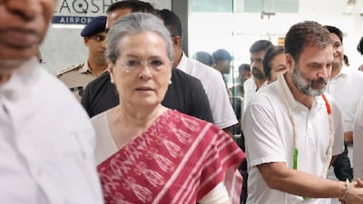 The High Court is examining an ED appeal in the National Herald case involving Sonia Gandhi and Rahul Gandhi. (IMAGE: PTI FILE)