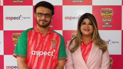 Sourav Ganguly Joins Tiigers Of Kolkata in ISPL