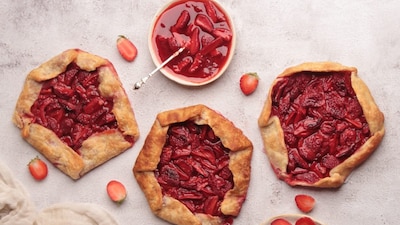 Strawberry galette is an easy way to begin your baking journey