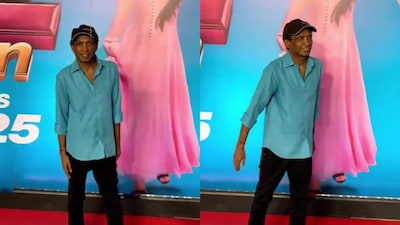 Comedian Sunil Pal shocked fans with his drastic weight loss at the Kis Kisko Pyaar Karoon 2 premiere in Mumbai.