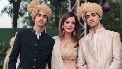 Sussanne Khan Shares Adorable Photos With Sons, Says ‘My Bravest Hearted Knights’