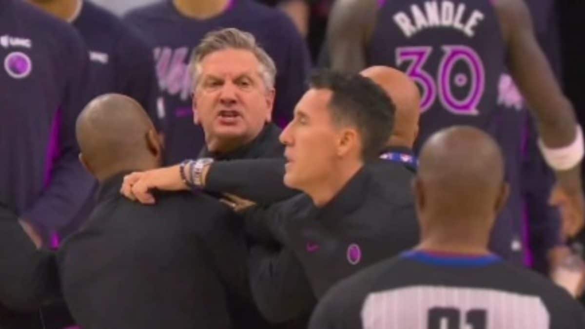Chris Finch Blows A Fuse: NBA Hits T'Wolves HC With Hefty Fine After Unhinged Outburst At Referee | WATCH