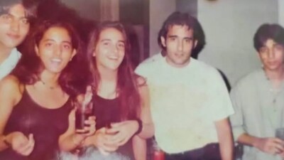 Tara Sharma shares an old photo as she congratulates Akshaye Khanna on Dhurandhar.