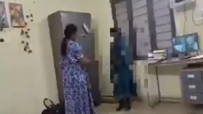 A grab of the viral video (Image credit: X)