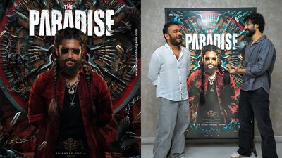 Nani marked director Srikanth Odela’s birthday by unveiling an intense BTS video from The Paradise.