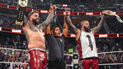 The Usos won the World Tag Team Championships (WWE Media)