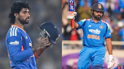 Tilak Varma becomes India's highest run scorer in T20Is against South Africa. (Picture Credit: AFP)