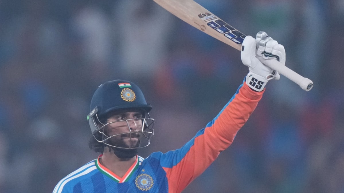 Tilak Varma Rises to No. 3 in ICC T20I Rankings
