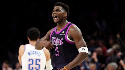 Timberwolves' Anthony Edwards (AP)