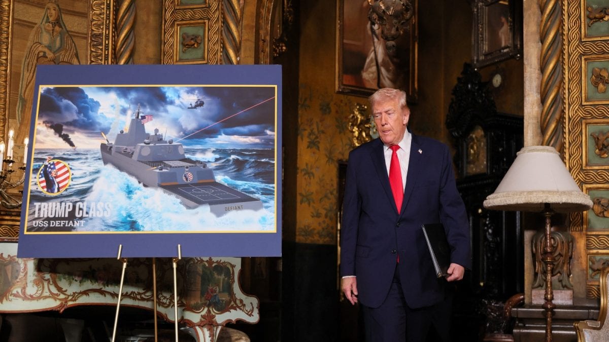 Trump Names New Battleships After Himself: What To Know About The 'Trump-Class'