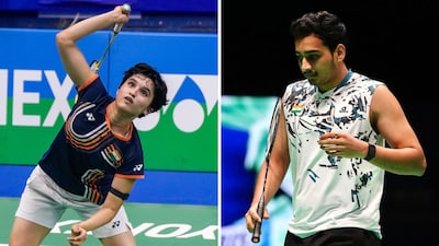 Indian shuttlers Unnati Hooda and Tharun Mannepalli (PTI and Instagram)