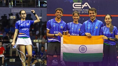 Anahat Singh, SDAT Squash World Champions Team India.