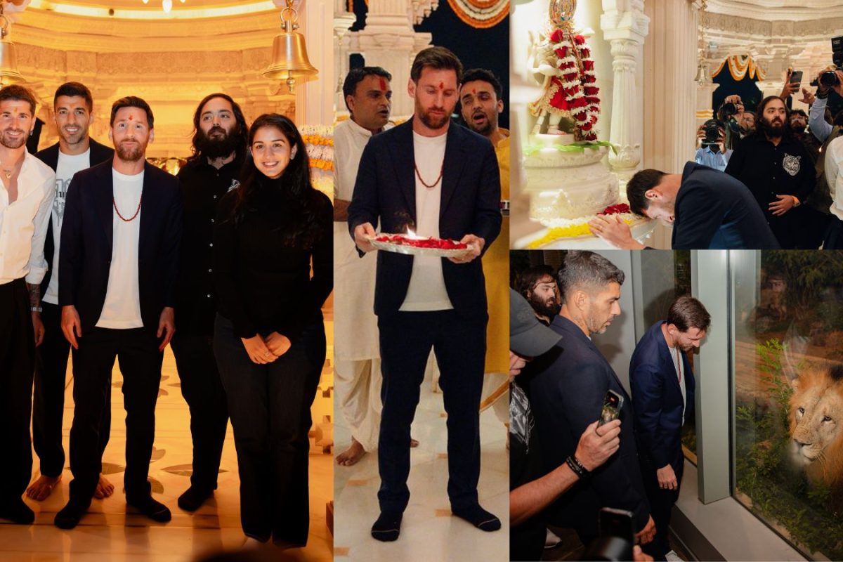 'Lion'el Messi Visits Vantara: Pays Obeisance To Deities, Observes Wildlife In Jamnagar