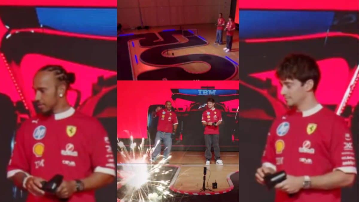 New Circuit, Unlocked! Lewis Hamilton, Charles Leclerc Face-Off In RC Racing | Watch