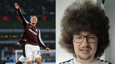 Aston Villa beat Manchester United 2-1.