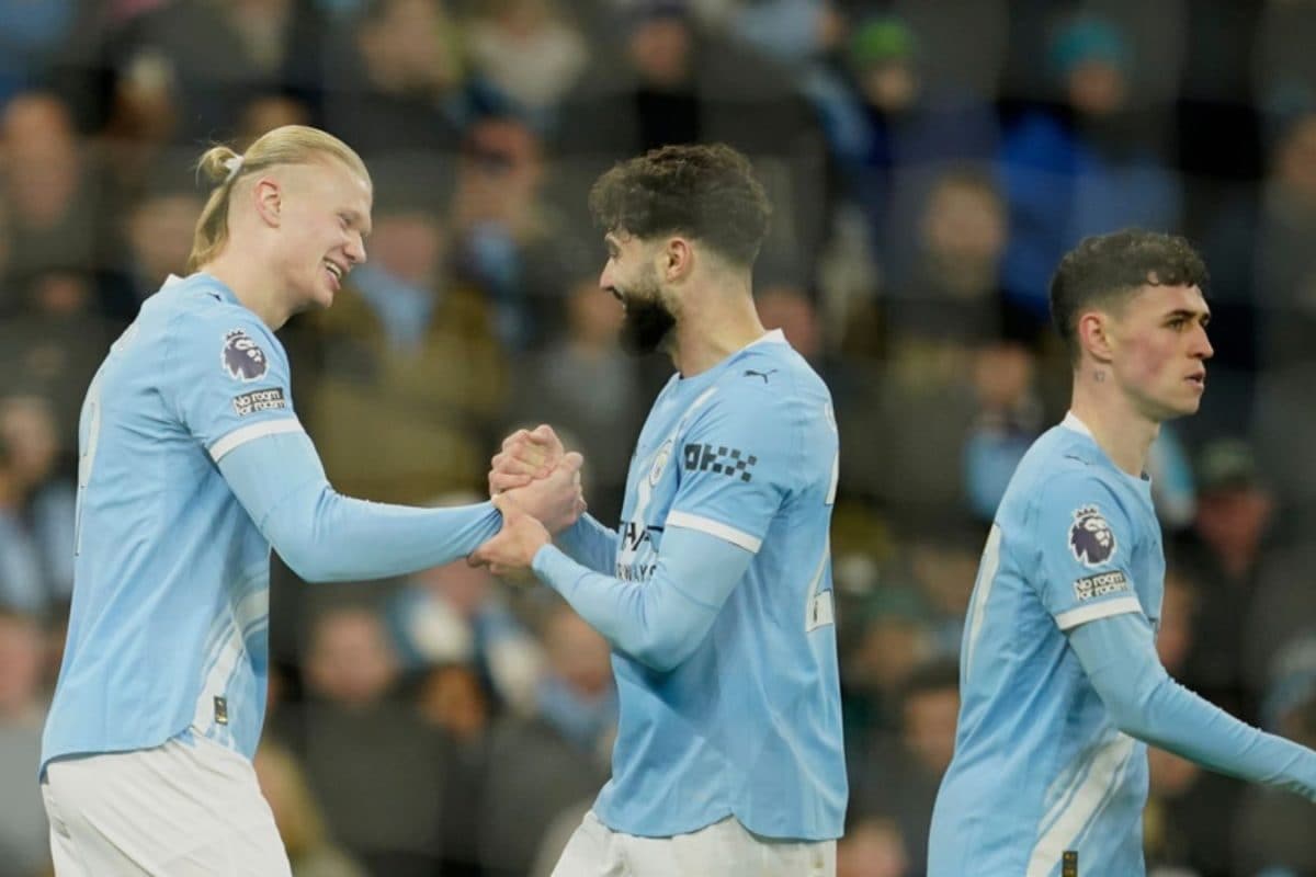 Playing Catch-up! Haaland Double, Reijnders Strike Help Manchester City Down West Ham