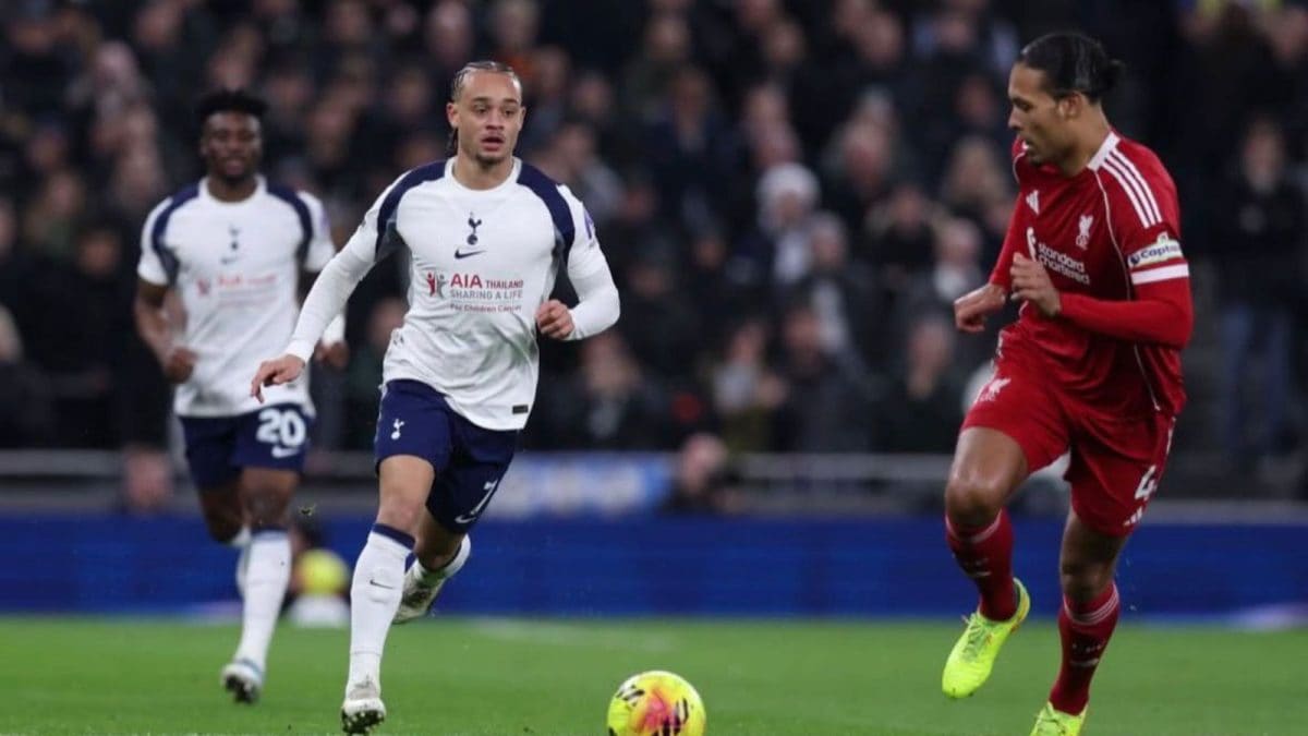 'I Would Never...': Xavi Simons Apologises To Virgil Van Dijk After Dangerous Tackle In Spurs' Defeat To Liverpool
