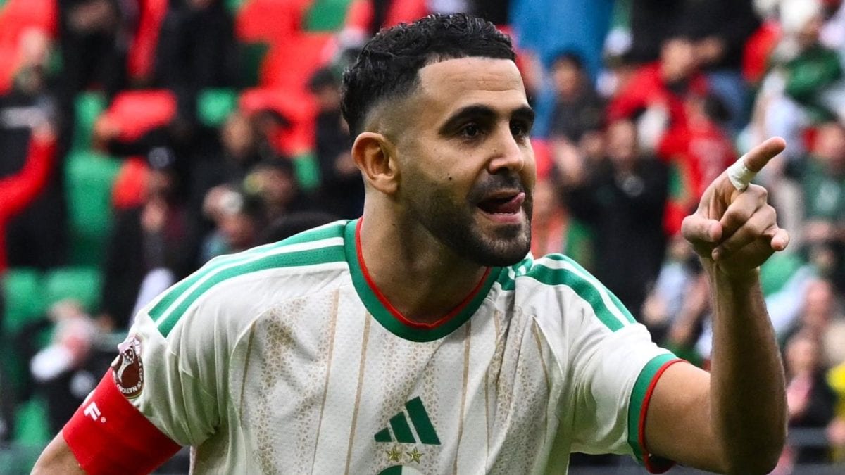 Riyad Mahrez Rewrites History Books! Becomes Algeria's Top Scorer At AFCON With...