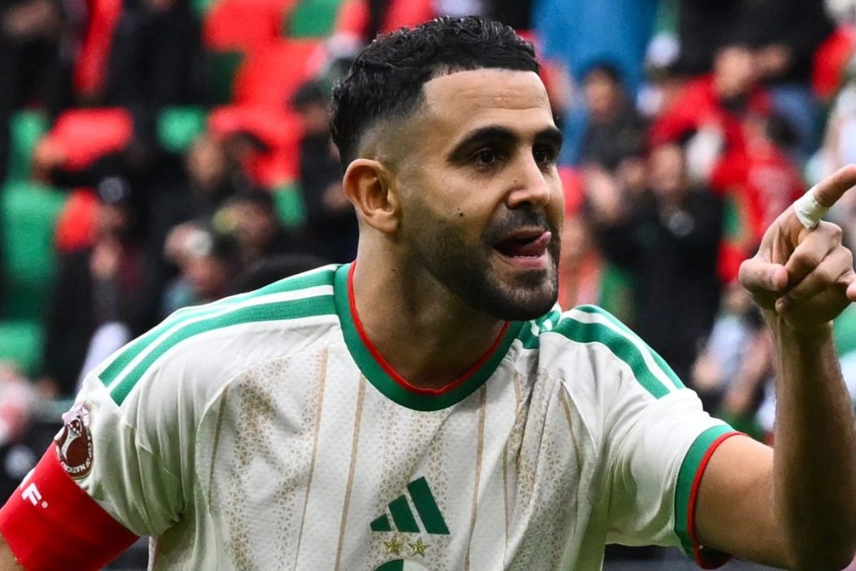Riyad Mahrez Rewrites History Books! Becomes Algeria's Top Scorer At AFCON With...