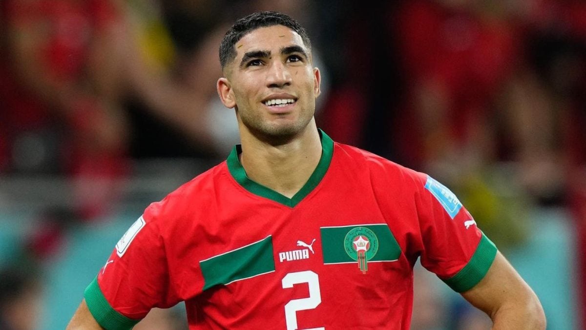 Achraf Hakimi Returns To Morocco Training A Day Ahead Of AFCON Opener