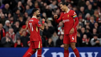 Mohamed Salah, Virgil Van Dijk. (X) 