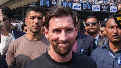 Lionel Messi is also expected to meet PM Modi today. (Image: PTI/File)