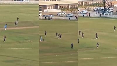 Virat Kohli took the final catch in Delhi's win over Gujarat (Picture credit: Screengrab from X)