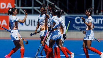 Indian junior women's hockey team beat Ireland 4-0 (Picture credit: Hockey India)