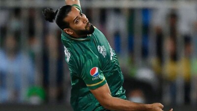 Imad Wasim has announced his separation from Sannia Ashfaq (Picture credit: ICC)