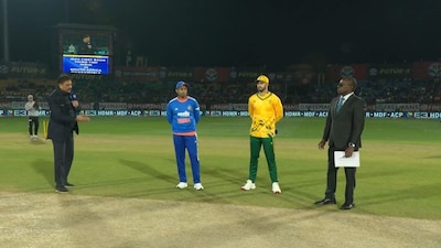 Suryakumar Yadav won the toss and opted to field (Picture credit: Screengrab from X)