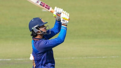 Vaibhav Sooryavanshi played a 95-ball 171-run knock against UAE (Picture credit: PTI)