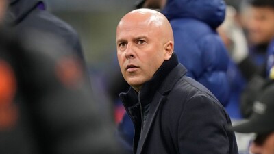 Arne Slot before the Champions League, league phase, game between Inter Milan and Liverpool in Milan (Picture credit: AP)