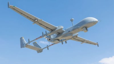 Satellite-linked Heron Mk II drone | File Image