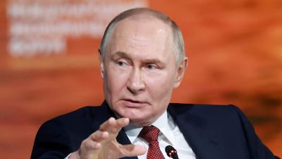 Russian President Vladimir Putin.