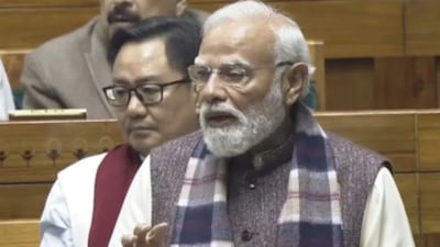 PM Modi Initiates Vande Mataram Debate In Lok Sabha. 