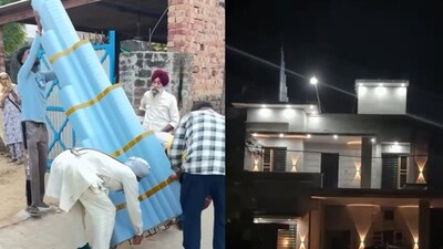 The Burj Khalifa replica was built by someone chasing a lifelong dream. (Photo Credit: Instagram)