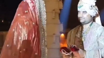 Spiritual figures from across India attended the wedding. (Photo Credit: X)