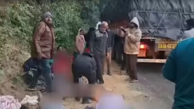 Passenger bus falls into a gorge in Andhra Pradesh | Image: X