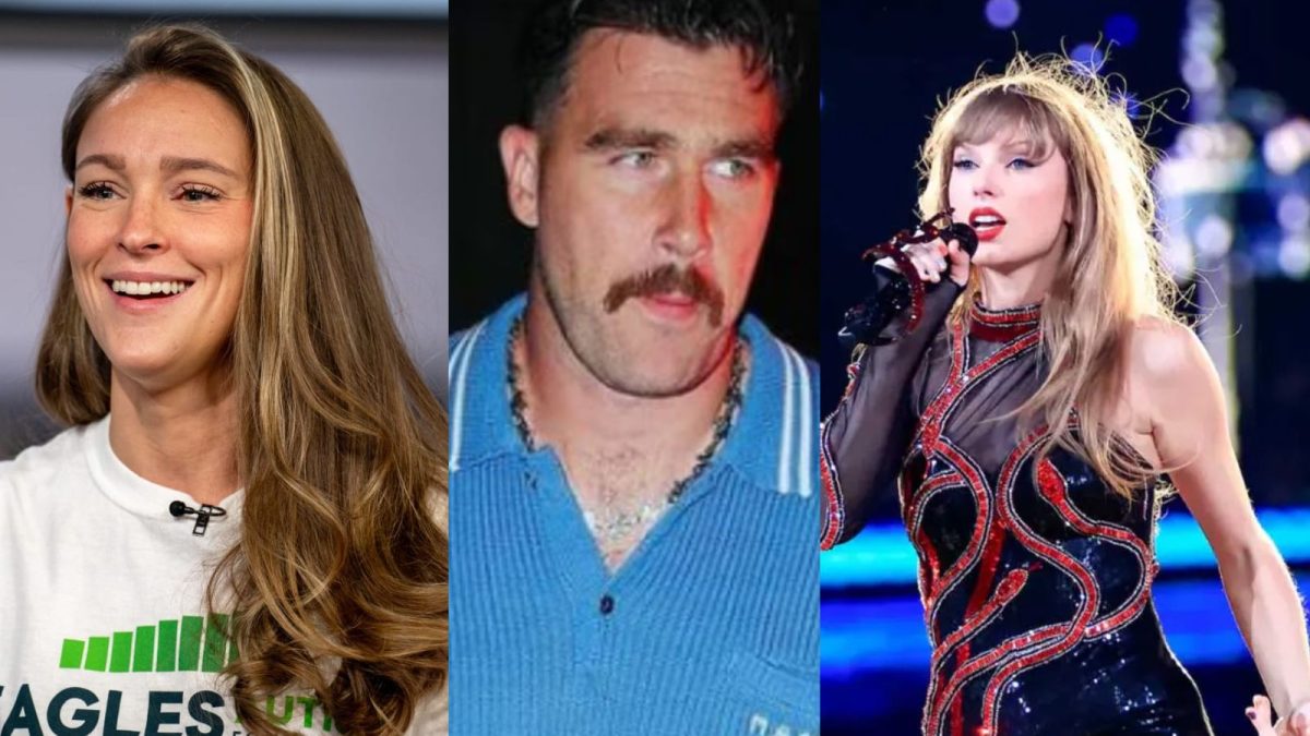 Kylie Kelce Responds After Travis Claims He And Taylor Swift Have ‘Never Argued’ | Hollywood News Kylie Kelce Responds After Travis Claims He And Taylor Swift Have ‘Never Argued’ | Hollywood News