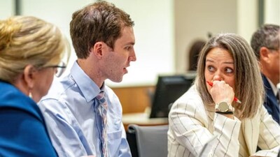 Tyler Robinson, accused of killing Charlie Kirk at Utah Valley University, appeared in court; cameras were allowed. (AP)