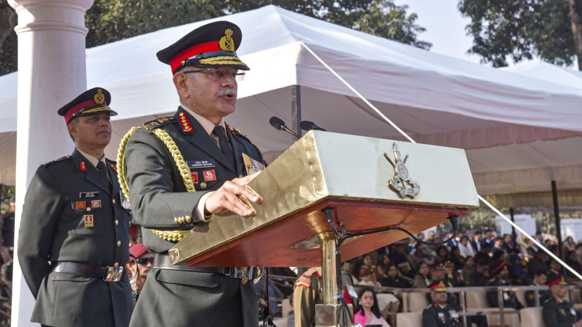 Army Chief Gen Dwivedi Performs Push-Ups With Young Officers At IMA Passing Out Parade | Video